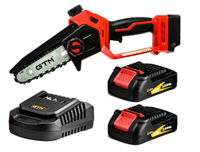 Пила ланцюгова акумуляторна GTM CS18/127BL BEO3 (12.7 см, 10.5 м/с, BL, 18V)