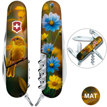 Складаний ніж Victorinox Spartan Ukraine 1.3603.7_T3170pw