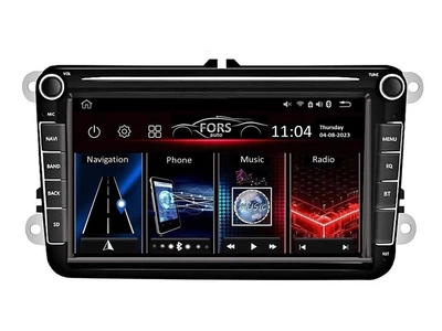 Универсальная автомагнитола FORS.auto для Volkswagen 4 PRO-8 (8", 4+64Gb, CarPlay)