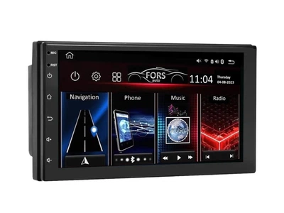 Универсальная автомагнитола FORS.auto Universal 1DIN 2 ULTRA (7", 2+32Gb, CarPlay)