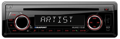 Автомагнітола 1DIN Blaupunkt Milano 170 BT