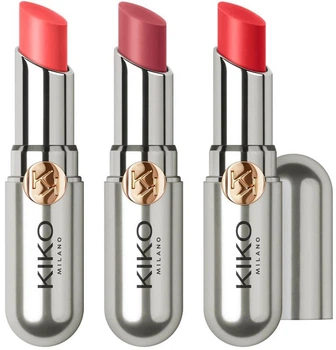 Набор бальзамов для губ Kiko Milano Hydra Colour Lip Set 3 х 3 г (8059385023557)