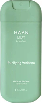Освіжаючий спрей-міст для обличчя та тіла Haan Face&Body Mist Purifying Verbena Духмяна Вербена 45 мл (5060917127363)
