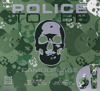 Police To Be Camouflage - Набор (edt/40ml + b/shamp/100ml) Police To Be Camouflage (1211718-820871936-2)