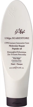 Восстанавливающая маска с пептидами для тонких волос - L’Alga Seahydrate CPR Mask Peptide-18 200ml (1225490-1095271204-2)