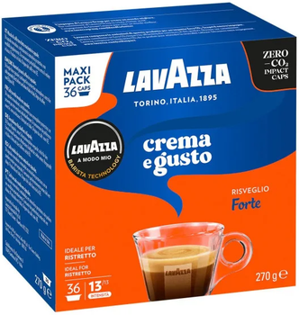 Кава в капсулах Lavazza A Modo Mio Crema e Gusto Forte 36 капсул