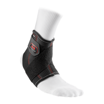 Спортивний бандаж на щиколотку McDavid Ankle Support Brace With Straps(432) L Черный