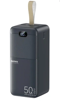 Портативная батарея Remax RPP-117 50000 mAh 27W/22,5W PD/QC Black