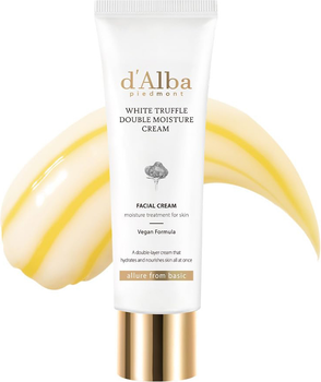Антивозрастной двойной крем d'Alba White Truffle Double Moisture Cream 60 мл (8809563069149)