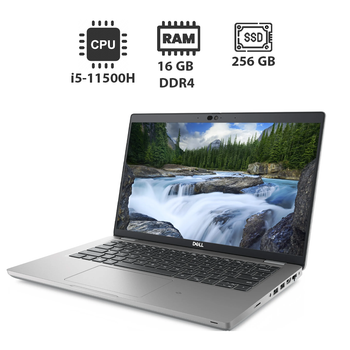 Ультрабук Dell Latitude 5421 / 14" (1366x768) TN / Intel Core i5-11500H (6 (12) ядер по 2.9 - 4.6 GHz) / 16 GB DDR4 / 256 GB SSD / Intel UHD Graphics / WebCam б/у