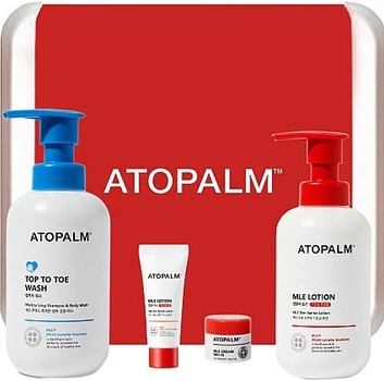 Набор - Atopalm Essential Care Set(lot/200ml/20ml + cr/8ml + gel/300ml) (1399273-23908495)