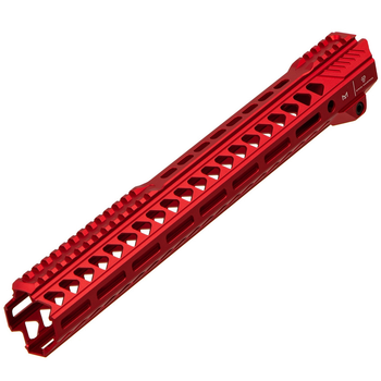 Цевье Strike industries Mlok Handguard Rail in Black 15.5" для AR-15 Red