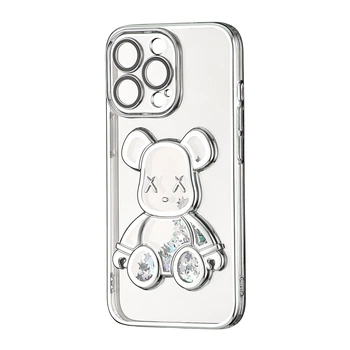 Чохол Shining Bear Case iPhone 13 Pro Silver