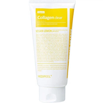 Гель пінка від пігментації для обличчя з колагеном Medi Peel Vegan Vitamin Collagen Clear, 120 мл