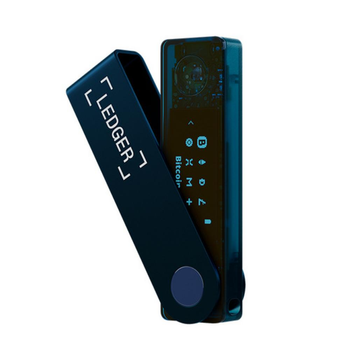Криптокошелёк Ledger Nano X Sapphire Blue, Сапфировый синий (lnx_SBlue_nai)