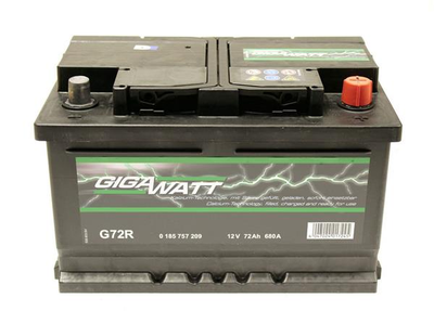 GIGAWATT Акумуляторна батарея 72А