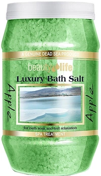 Сіль Мертвого моря для ванн "Яблуко" - Aroma Dead Sea Luxury Bath Salt Apple 1300g (1300g) (1112006-1484330-2)