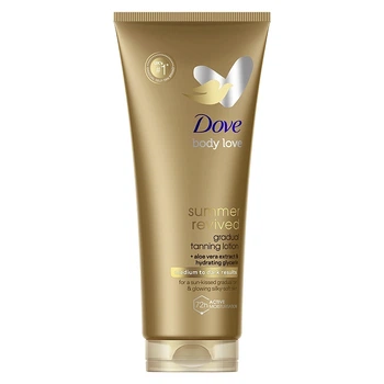 Лосьон-автозагар для тела от среднего до темного - Dove Body Love Summer Revived Medium To Dark 200ml (1202022-1790312319-2)