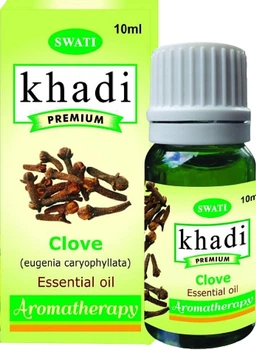 Чистое эфирное масло "Гвоздика" - Khadi Swati Premium Pure 100% Essential Oil Clove 10ml (1196680-1431530289-2)