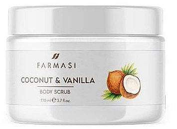 Скраб для тела "Кокос и ваниль" - Farmasi Coconut & Vanilla Body Scrub 110ml (110ml) (1213878-2099888805-2)