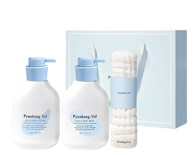 Набор - Pyunkang Yul Kids & Baby (b/lot/590ml + h/wash/590ml + towel/1pc) Набор (1230047-1053593544-2)