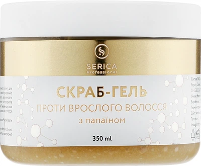 Скраб-гель проти вростання волосся з папаїном - Serica Papain Gel-Scrub 150ml (1106401-20658986-2)