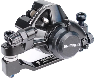 Дискові гальма перед. Shimano 160 мм BR-TX805 комплект Чорні (03262)