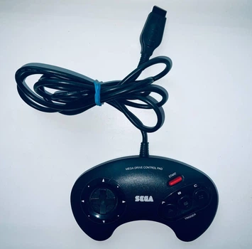 Геймпад SEGA Mega Drive, чорний, Б/В