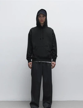 Худі H&M 420415 чорний M