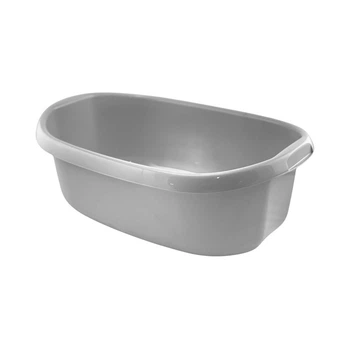 Миска пластиковая 20л овальная (металлик) таз Lamela L268-51