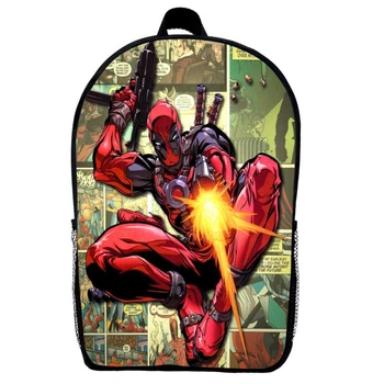 Рюкзак Дедпул детский (Gear bag mini Deadpool 09) черный, 29 х 21 х 9 см