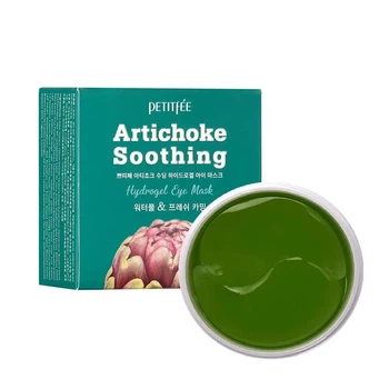 Гидрогелевые успокаивающие патчи под глаза Artichoke Soothing Eye Mask Petitfee & Koelf 60 шт 8809508850559