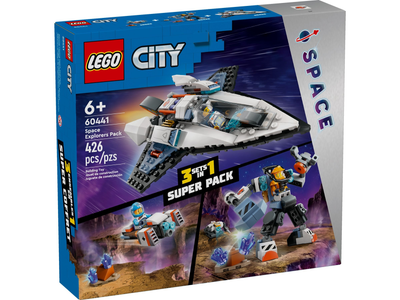 Zestaw klocków Lego City z badaczami kosmosu 426 elementów (60441)