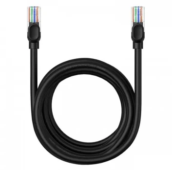 Кабель патч-корд RJ45 Baseus High Speed CAT5 Gigabit Ethernet Cable (Round Cable) 5m B00133206111-05 Black