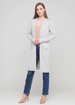Кардиган Abercrombie & Fitch AF8320W XS Світло-сірий
