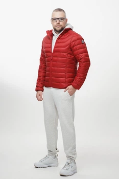 Куртка демисезонная - мужская куртка Abercrombie & Fitch AF5491M L Красный