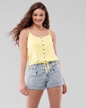 Топ Hollister HC8089W M Желтый