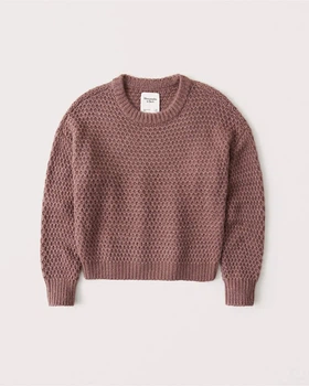 Светр Abercrombie & Fitch AF7881W XS Бузковий