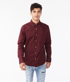 Сорочка Aeropostale A0156M L Бордовий