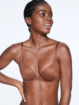 Бюстгальтер PINK Victoria's Secret VSS00668 34B Коричневий