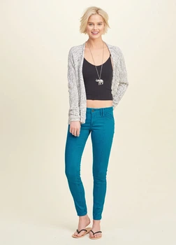 Джинси Hollister HC7633W 26/29 Бірюзовий