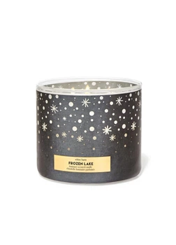 Свеча ароматическая Bath & Body Works FROZEN LAKE BBW0460W 411 г Синий