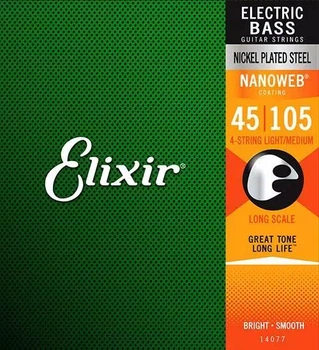 6-я струна для бас-гитары Elixir Bass NW 135XL