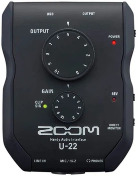Аудиоинтерфейс Zoom U-22 USB