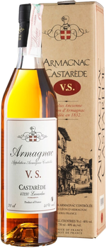 Арманьяк Armagnac Castarede VS 0.7 л в подарочной упаковке (3450960170034)