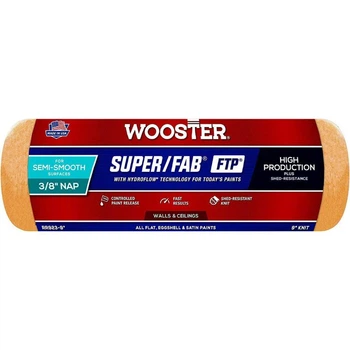Валик Wooster высокопроизводительный вязаный "Super/Fab FTP" 23см, ворс - 9мм [RR923-9]