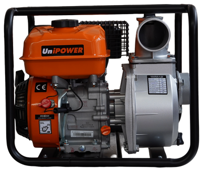 Бензинова мотопомпа UniPOWER H80ZB28-4.3Q (80 мм / 3 дюйма)
