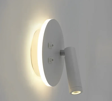 Светодиодный светильник бра RIGIL 10W RL-WW-140x65-WHITE-220-IP20