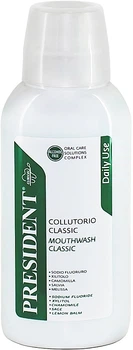Ополіскувач для ротової порожнини PresiDENT Clinical Classic Daily Use 200ml (747777-849916-2)