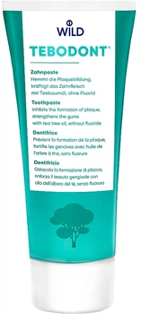 Зубная паста с маслом чайного дерева без фторида Dr. Wild Tebodont Toothpaste 75ml (75ml) (692671-614061-2)